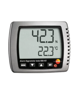 testo 608-H2 hygrometer with alarm, humidity/dew point/temperature