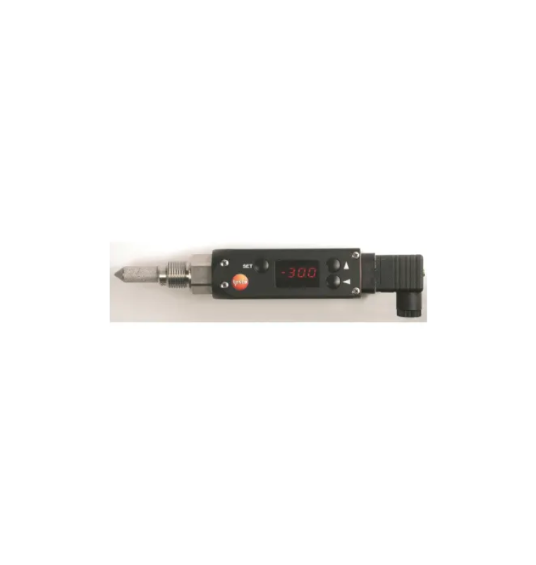 testo 6743, compressed air counter, diameter DN40 (1 1/2”), with analog, pulse, and switching output