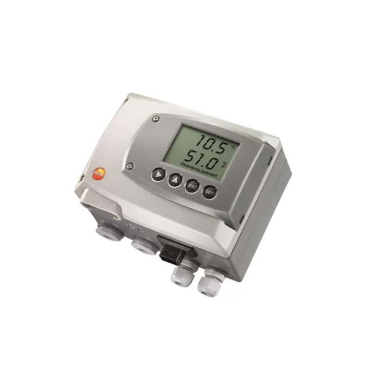 testo 6651, temperature/humidity transmitter for critical environmental conditions