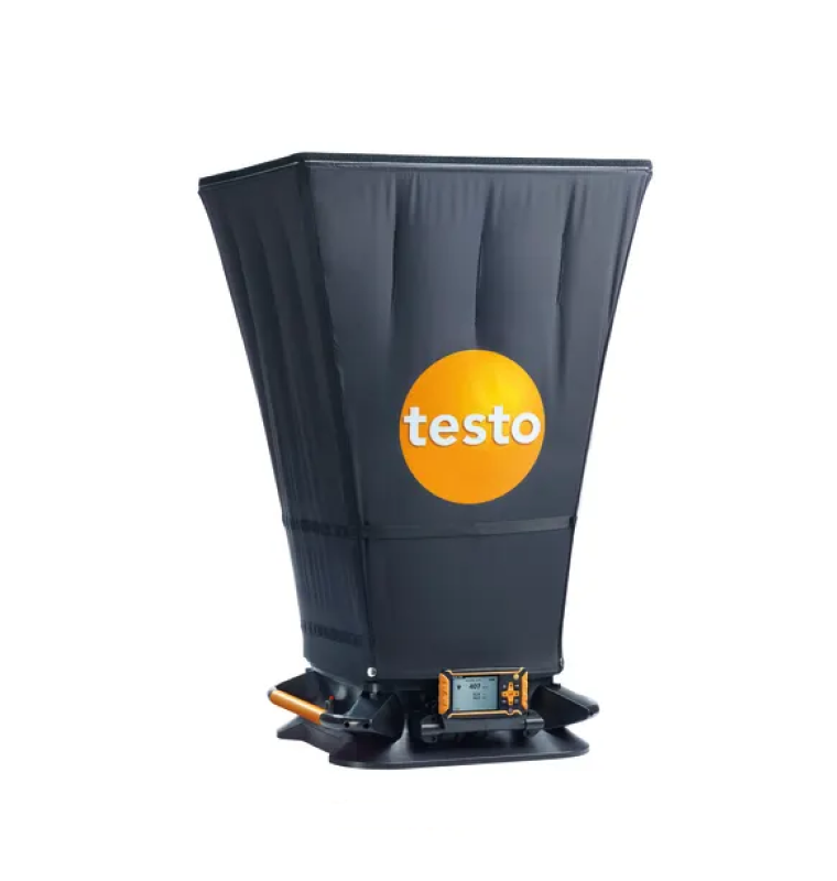 testo 420, настройки объемного расхода воздуха на крупных потолочных вентиляционных решетках