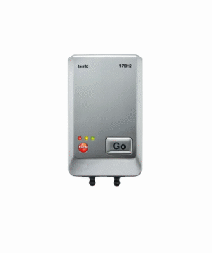 testo 176 H2, 4-channel temperature and humidity data logger in a metal housing