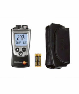 testo 810: Бір аспапта ауа температурасы мен инфрақызыл бет температурасын өлшеу