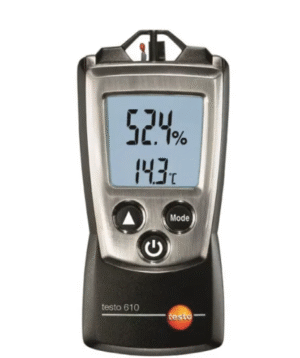 testo 610, air humidity and temperature