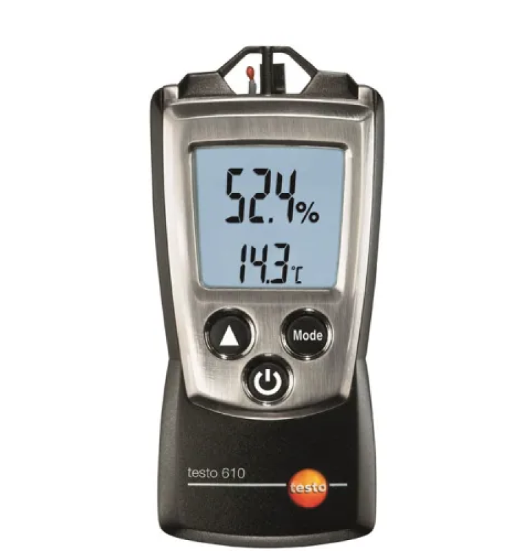 testo 610, air humidity and temperature