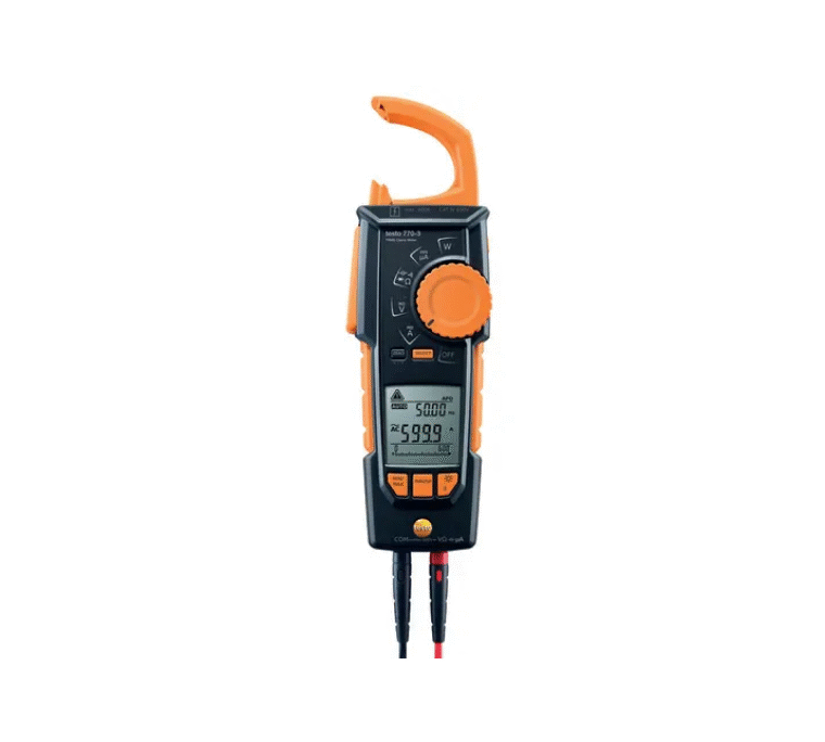 Токоизмерительные клещи Testo 770-3 — истинное СКЗ с Bluetooth для электроизмерений
