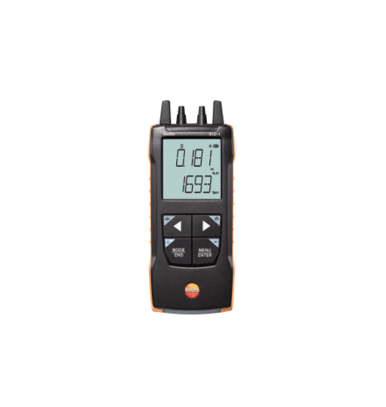 testo 512-1, Differential manometer with app connectivity