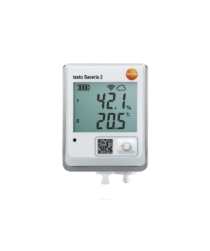 testo Saveris 2-H2, WiFi-логгер данных с дисплеем и подключаемым внешним зондом температуры/влажности