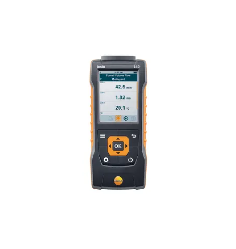 testo 440, Measuring instrument for velocity and indoor air quality