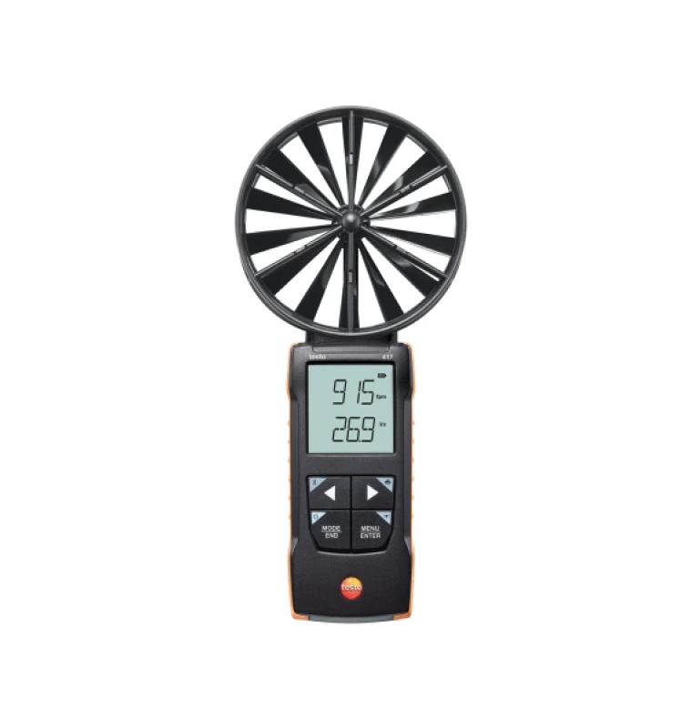 testo 417, цифровой анемометр с крыльчаткой диаметром 100 мм