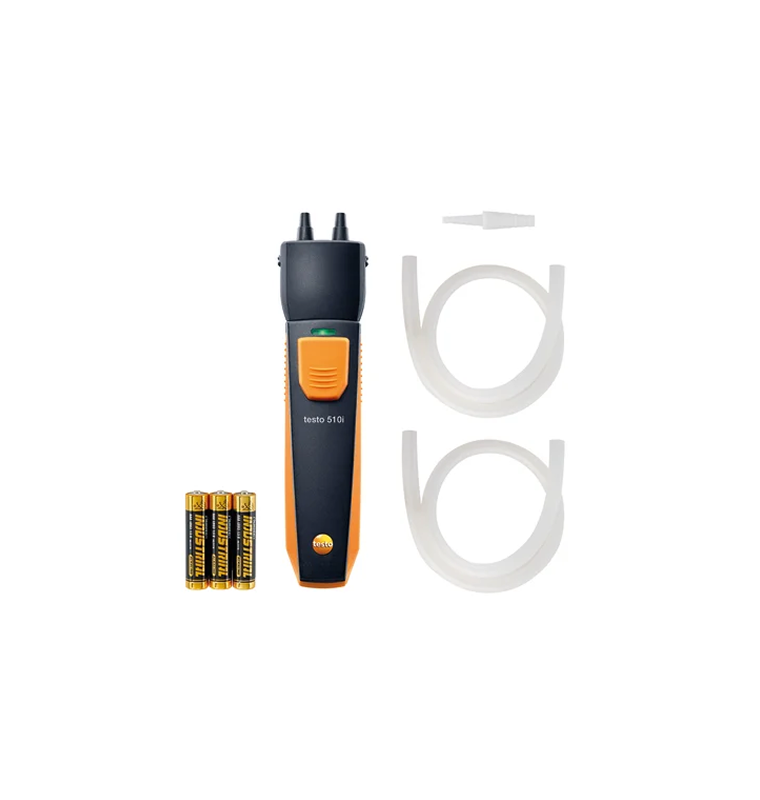 testo 510i, Differential pressure manometer, controllable via smartphone/tablet