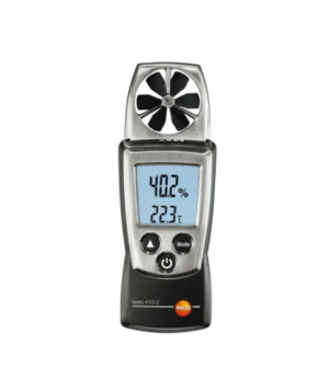 Testo 410-2 anemometer with built-in vane and humidity sensor