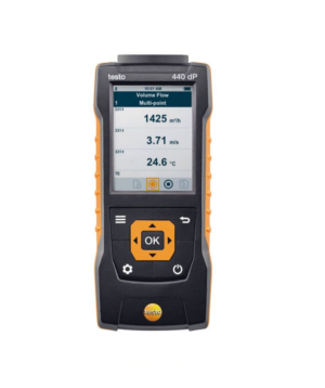 Testo 440 — многофункциональный прибор для измерения скорости воздуха и оценки качества воздуха в помещении