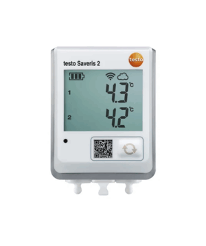 testo Saveris 2-T2, WiFi-логгер данных температуры c 2-мя разъёмами для внешних зондов NTC или дверных контактов
