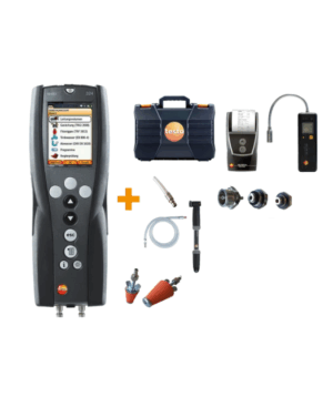 Профессиональный комплект testo 324 - прибор для измерения давления и утечек <br> <br> Универсальный измерительный прибор для испытаний газо- и водопроводных труб в соответствии со стандартами