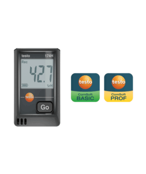 testo 174 H — мини-логгер данных температуры и влажности с портом USB-C и программным обеспечением для ПК<br> <p class="number-commerce-order">Номер заказа: 0572.1741.02</p>