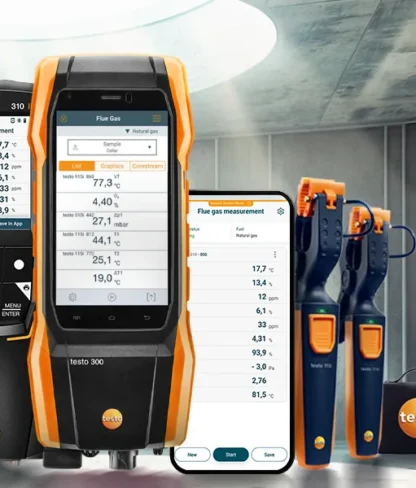 Анализатор дымовых газов Testo для диагностики котлов и систем отопления
